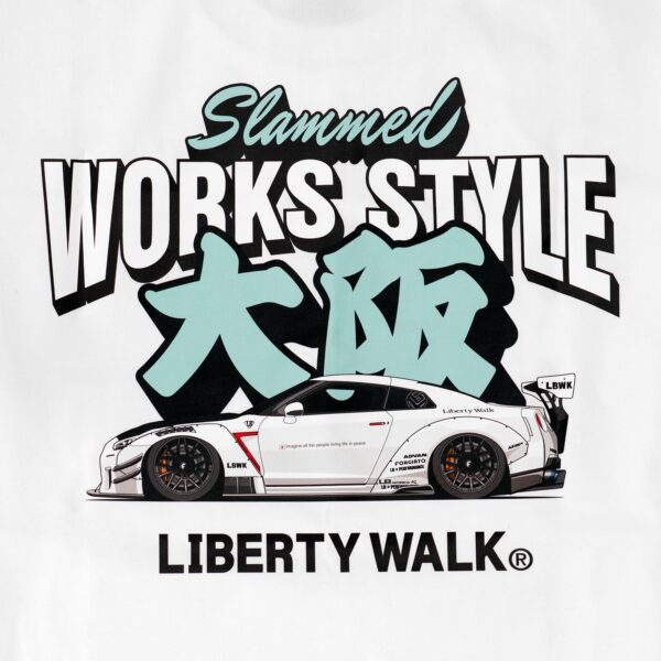 WORKS STYLE R35 Tee White - 画像 (3)
