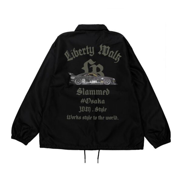 Osaka Arch Logo 34 Coach Jacket Black
