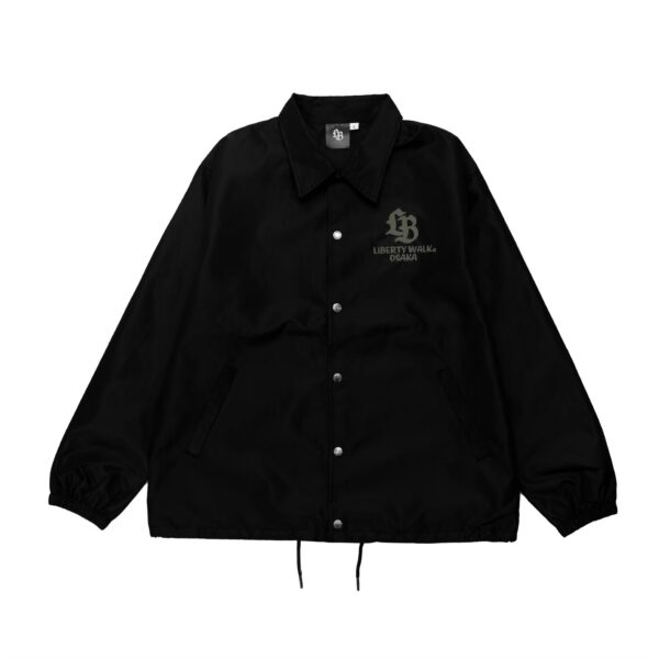 Osaka Arch Logo 34 Coach Jacket Black - 画像 (2)