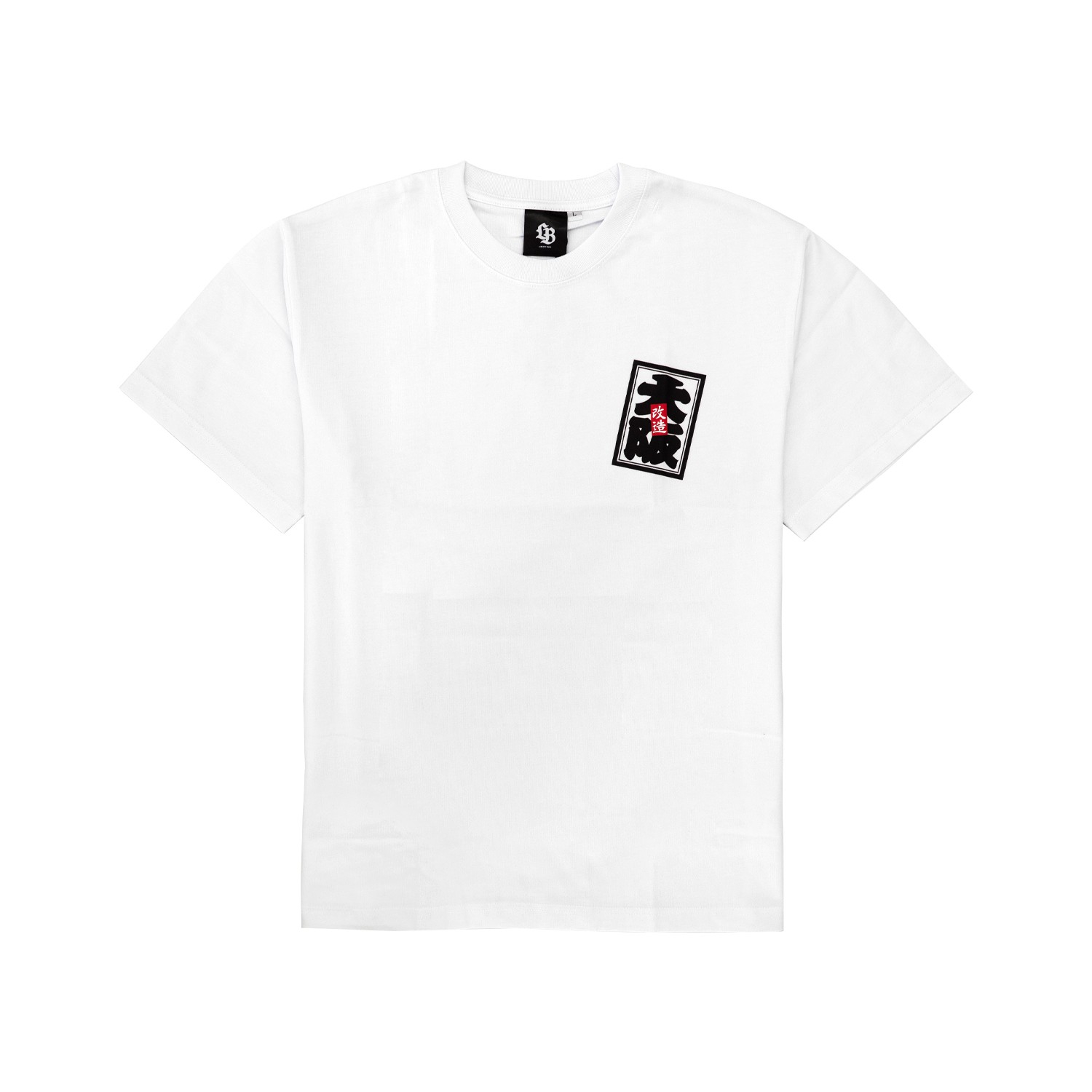 Osaka Rectangle Logo R34 Tee White