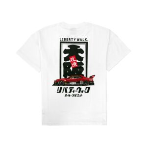 Osaka Rectangle Logo R34 Tee White